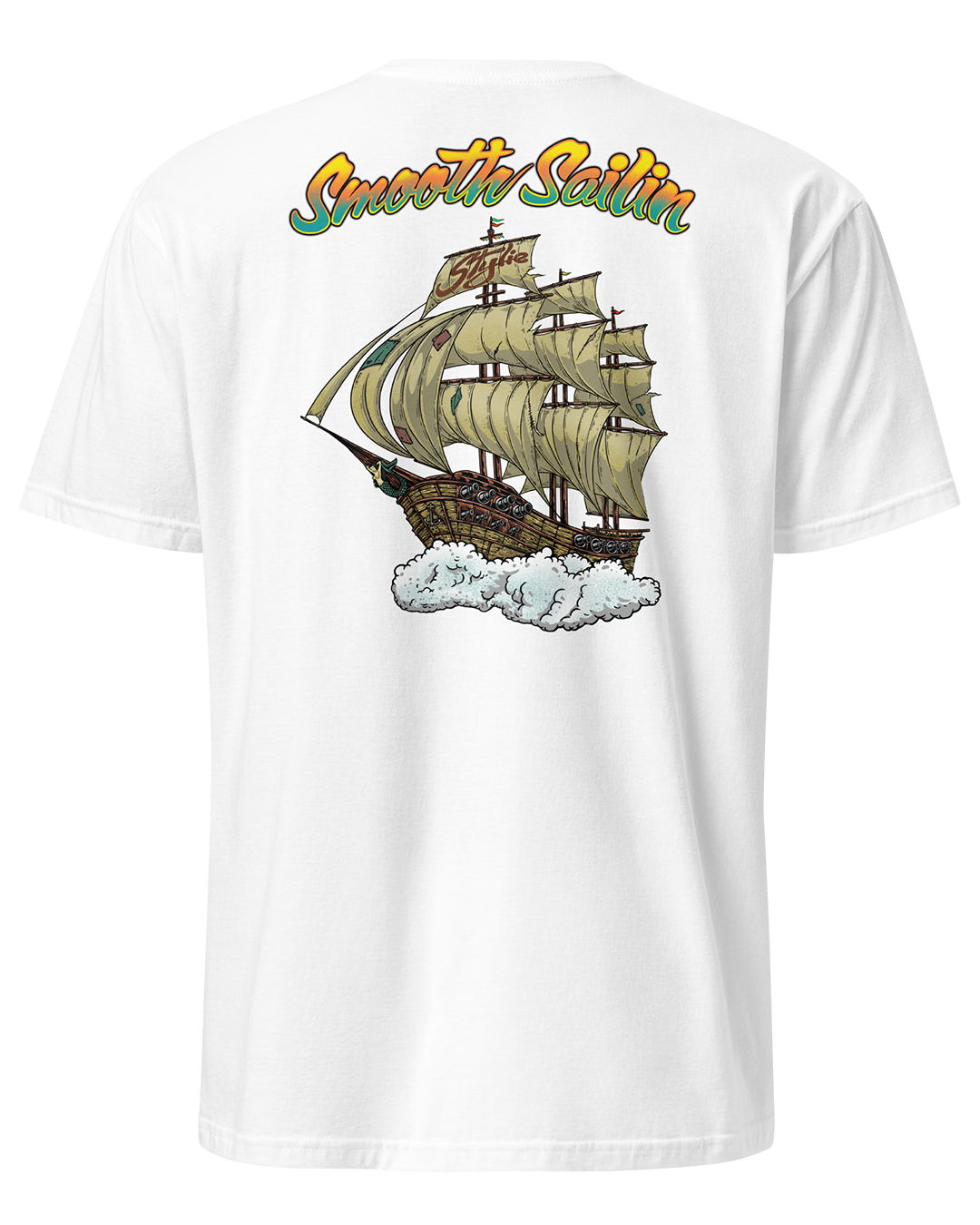 Smooth Sailin Tee White