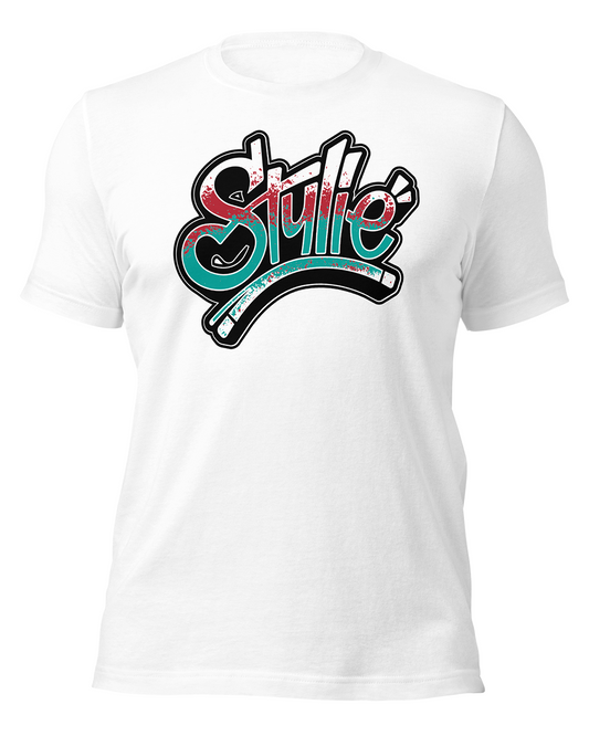 White Graffiti Tee