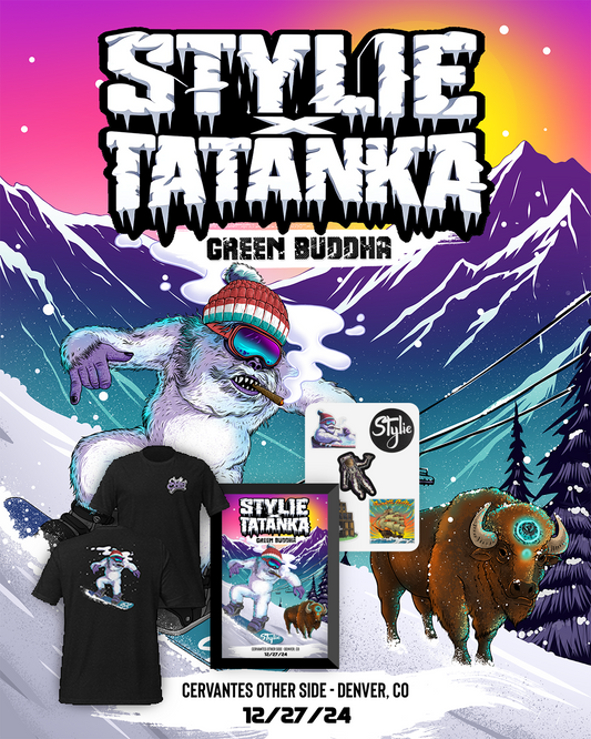 MERCH BUNDLE: Stylie & Tatanka w/ Green Buddha | Cervantes' Other Side - Denver, CO