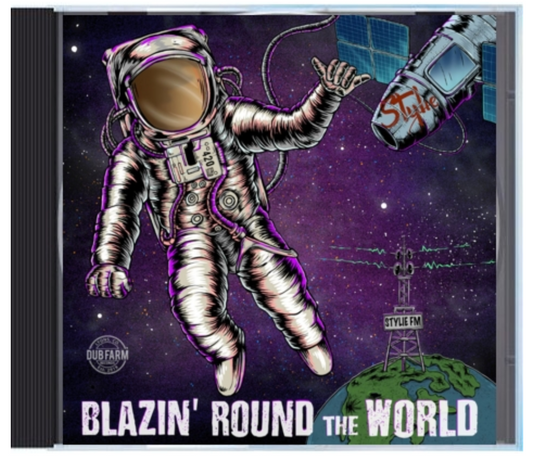 "Blazin' Round the World" CD (2021)