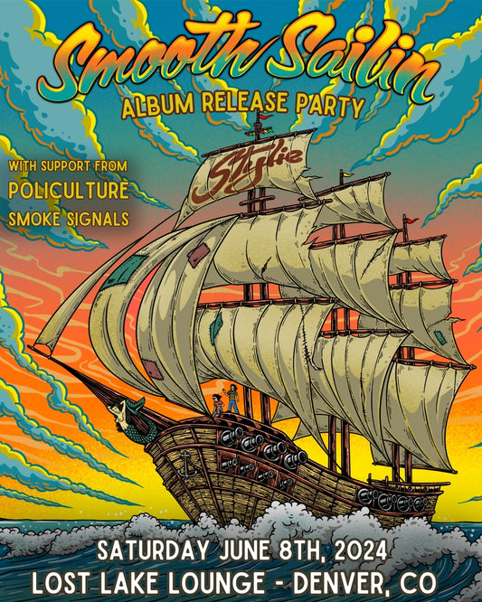 MERCH BUNDLE TICKET: Smooth Sailin' Release Party