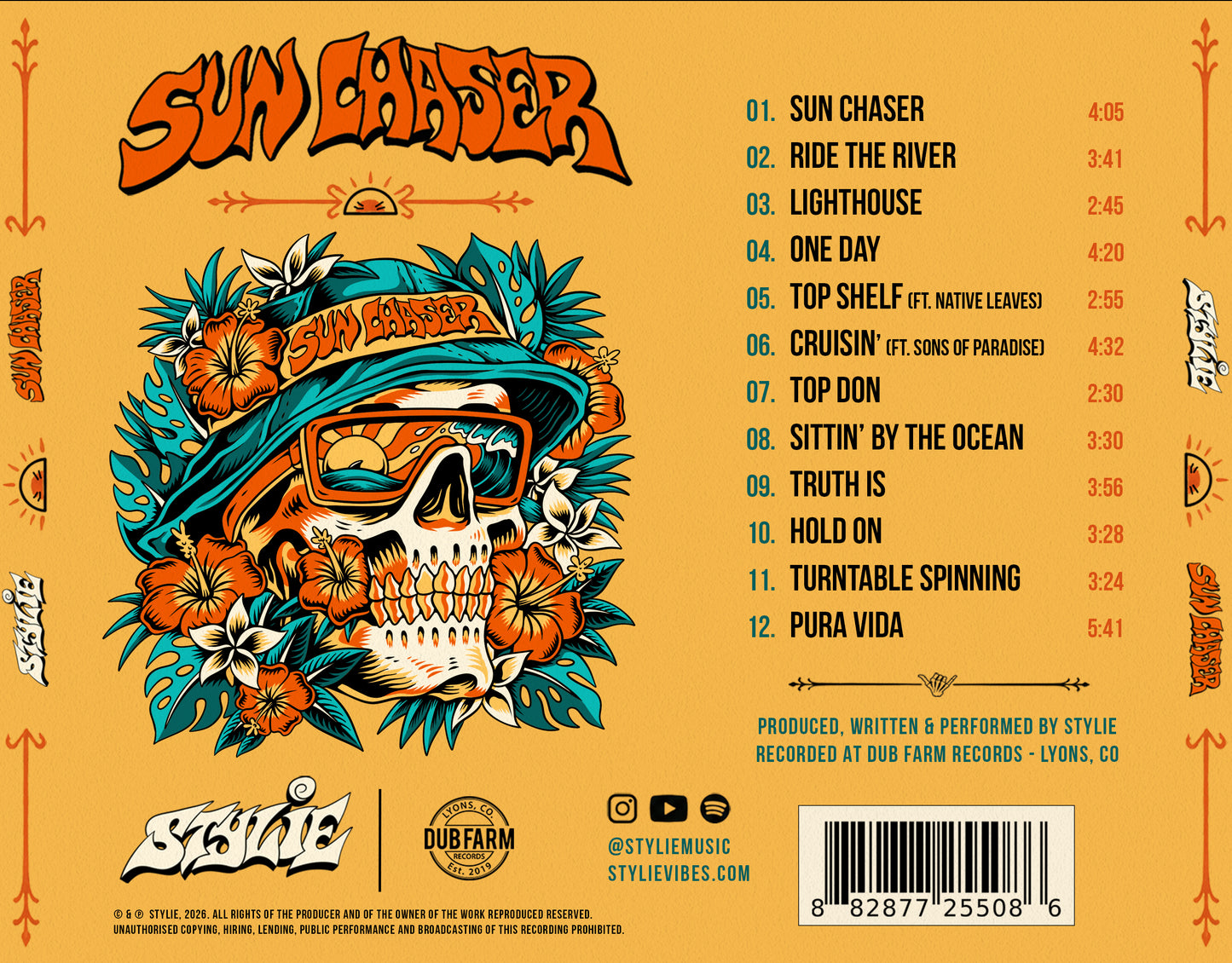 "Sun Chaser" CD (2026)