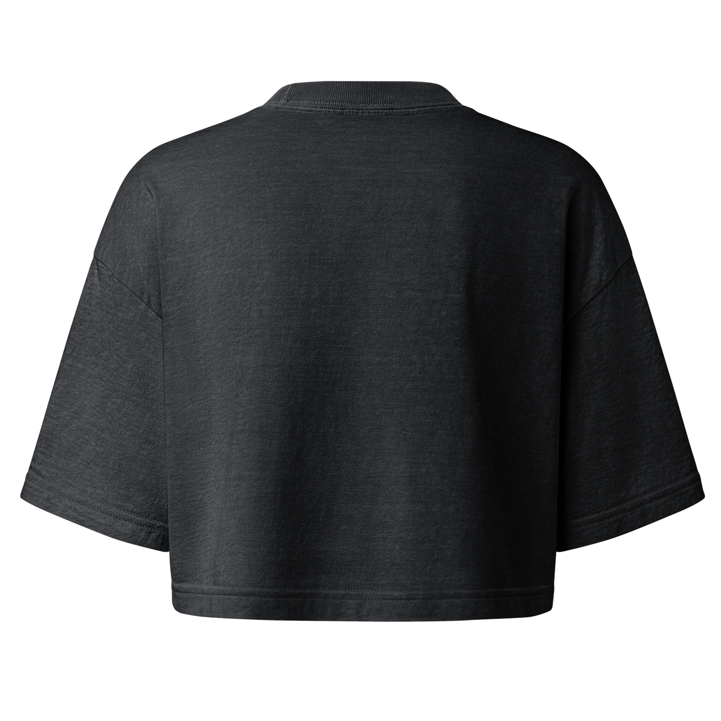 Sun Chaser Women's Cropped Top (Washed Black)